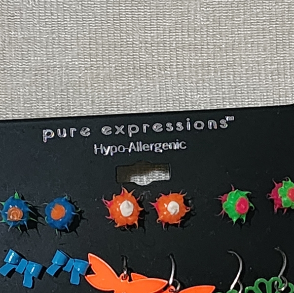 NWT Pure Expression 1/2 a Dozen Earrings - Picture 2 of 3